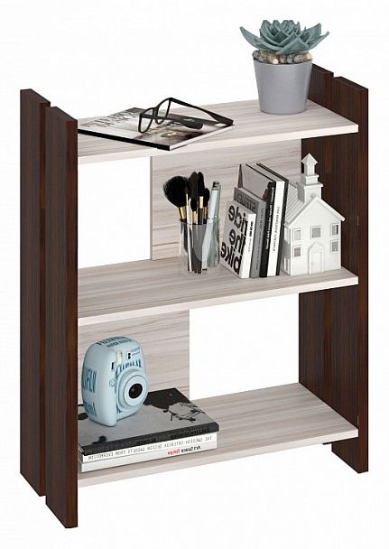 Стеллаж Домино Лайт СТЛ-ОН Венге/Карамель - Вид 2