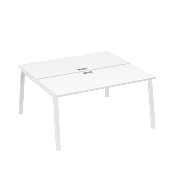 Станция 2х160 на опорах TRE A4 А4 Б3 175 БП белый премиум / металлокаркас белый - Вид 1