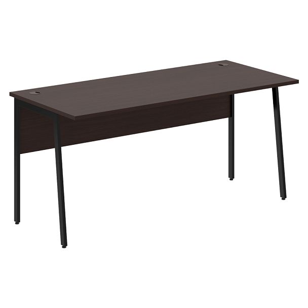 Стол прямой СП-4P Венге Магия/Черный 1600х720х755 IMAGO PLUS - Вид 1