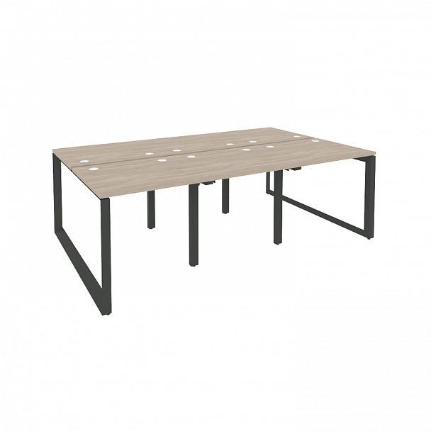 Рабочая станция "Onix" O.MO-D.RS-6.0.7 дуб аттик/антрацит - Вид 1