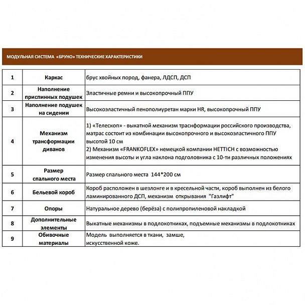Диван "Бруно" 2Р - Вид 3