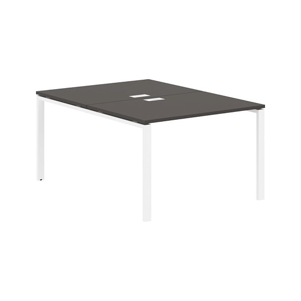 Стол 2-х местный EUWST 1116 Мокко/Белый 1160х1606х750 EDIS - Вид 1