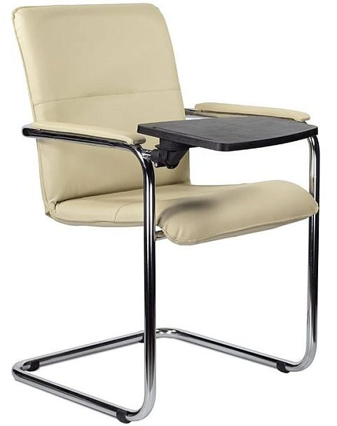 Конференц-кресло "Сфера" хром, с пюпитром - Вид 1