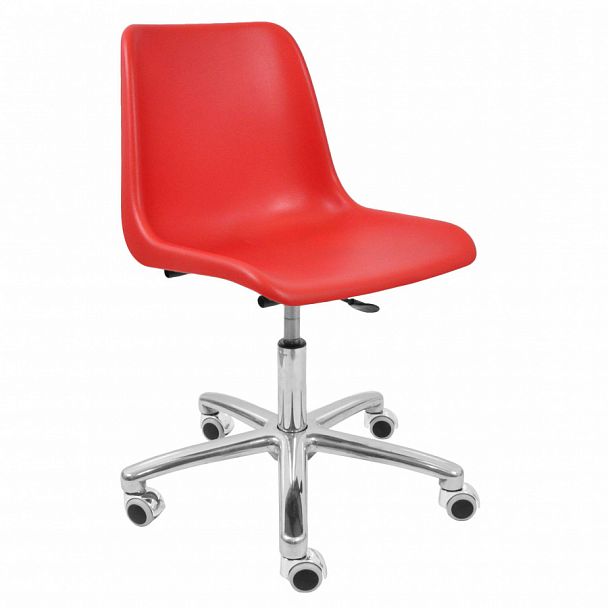 Кресло  "Vicenza SW на крестовине CINA алюминий" красный - Вид 1