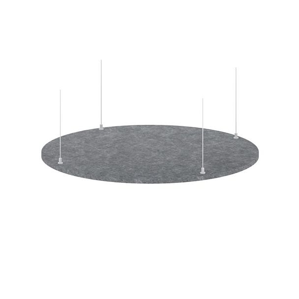 AcustiX Потолочная панель круглая VE.PP-KR-800 Морская Галька 800*800*12 - Вид 1