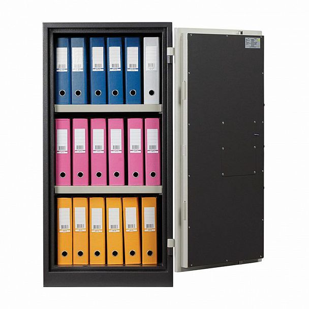 Шкаф металлический огнестойкий VALBERG "BM-1260KL", 1220х600х520 мм, 72 кг, ключевой замок, сварной, S10899102343 - Вид 3