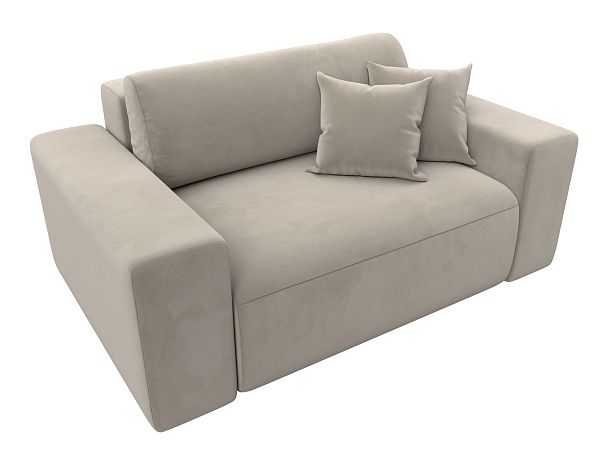 Кресло Лига-036 Микровельвет бежевый - Вид 5