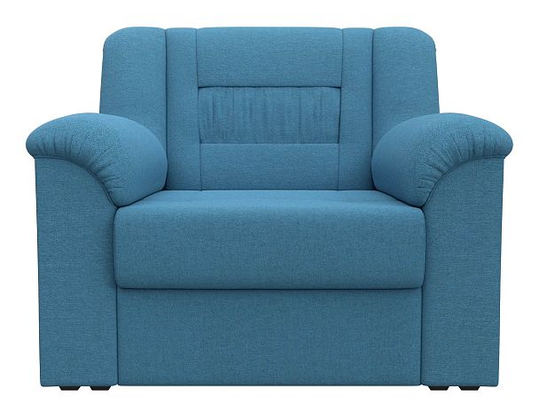 Кресло Карелия Рогожка голубой - Вид 2