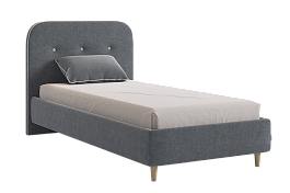 Кровать с основанием Лео 90х200 см KM0.9-19.2346 - Фото предпросмотра