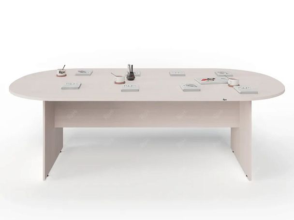 ЛАЙТ / LIGHT RLG010-24x12 Конференц-стол 240x120x75 Дуб Молочный - Вид 2