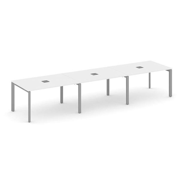 Style Project Next Стол переговорный SN-59P.SPRG-024 Белый/Металл Серый 4740*980*750 - Вид 1
