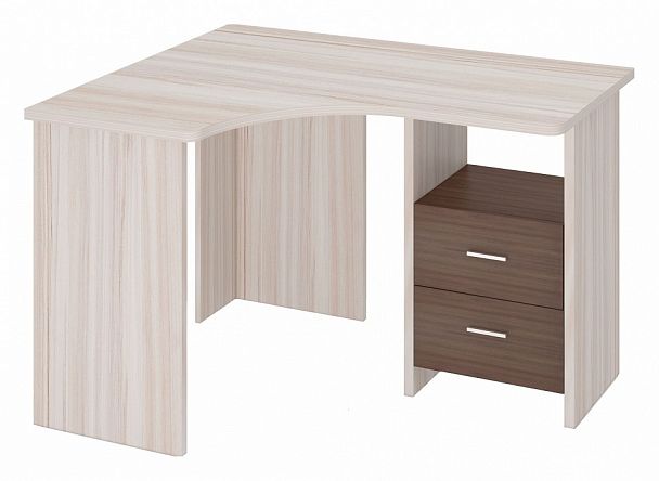 Стол письменный Домино Лайт СКЛ-Угл 120 Карамель/Шамони правый - Вид 2