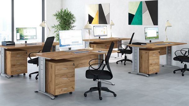 Стол линза Tess 120x80x75 дуб крафт золотой - Вид 37