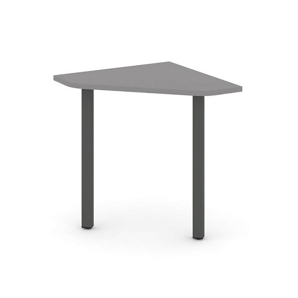 Стайл Проджект Угловой элемент стола SN-5.USP-011 Серый Пепел/Металл Антрацит 700*700*750 - Вид 1