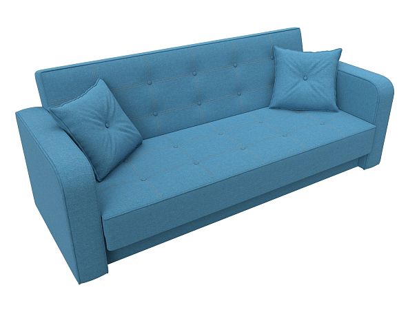 Диван-книжка Тур Рогожка голубой - Вид 5