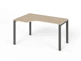 ЛАЙТ / LIGHT RLG016-12x9L Угловой стол 140x90x75 Дуб Сонома - Фото предпросмотра