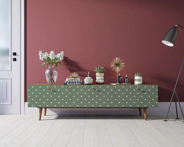 Комод Berber с ящиками низкий под TV принт 12 арт BB19/Print_12 - Вид 4