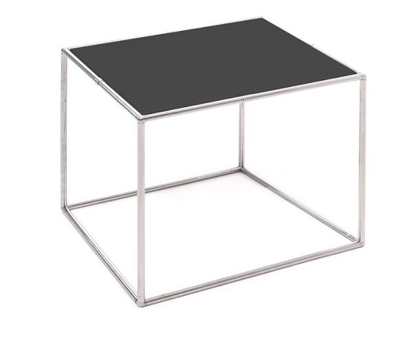 FESTA стол кофейный 40*40 Festa 40*40 black chrome ЧЕРНЫЙ/ХРОМ 40x40xh40 "Журнальные столы"  ТК-002907034448 черный - Вид 1