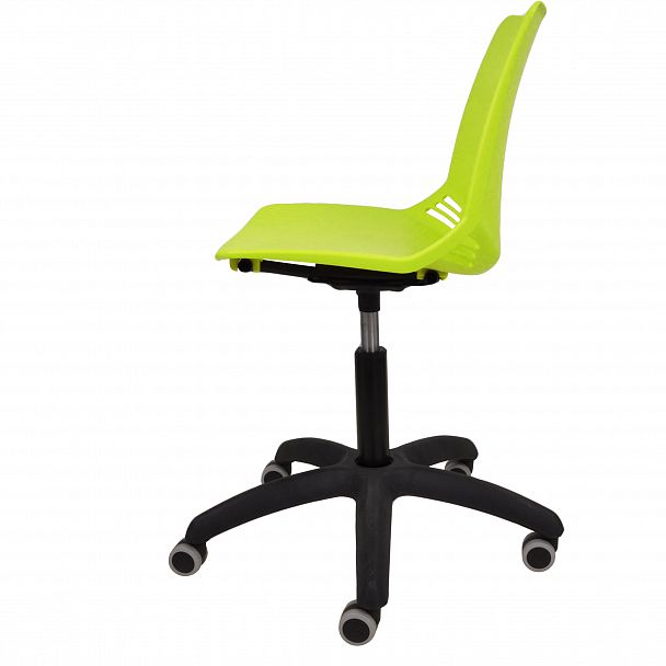 Кресло "Race SW КРЕСЛО на черной Крестовине Somalia", салатовый - Вид 4