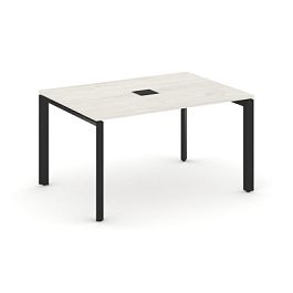 Style Project Next Стол переговорный SN-59P.SPRG-001 Дуб Наварра/Металл Черный 980*980*750 - Фото предпросмотра