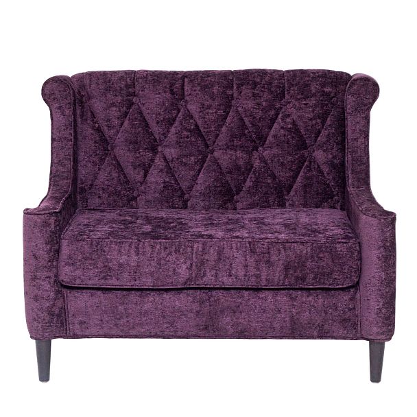 Диван Гарда, шенилл сиреневый, ножки бук - Вид 5