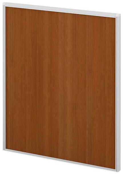 Модуль сплошной "Мобильные офисные перегородки «Логика»"  ПК-ЛГ-МДС167х140Д-В1-35 миланский орех светлый - Вид 1