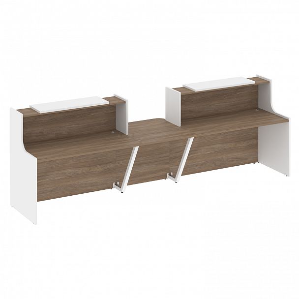 Ресепшн "Onix" O.R-K-19 дуб аризона/белый - Вид 1