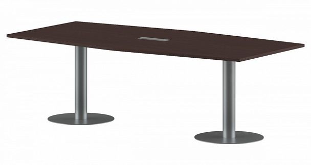 Стол "Imago" ПРГ-4 венге/металлик - Вид 1