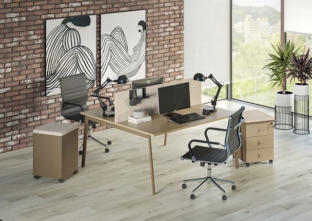 Тумба мобильная "ESTETICA" ES-ТМ-3 Сатин - Вид 3