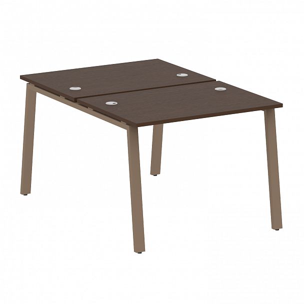 Рабочая станция "Metal System" БА.РАС-СП-2.1 венге/мокко - Вид 1