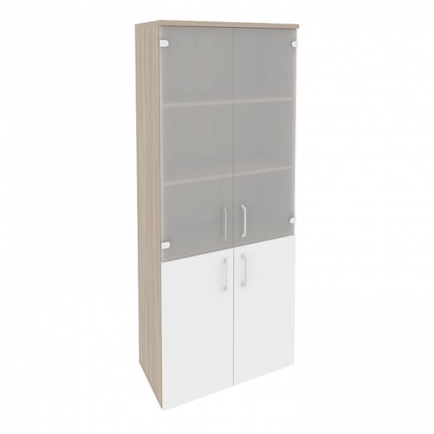 Шкаф "Onix" O.ST-1.2 дуб аттик/белый - Вид 1