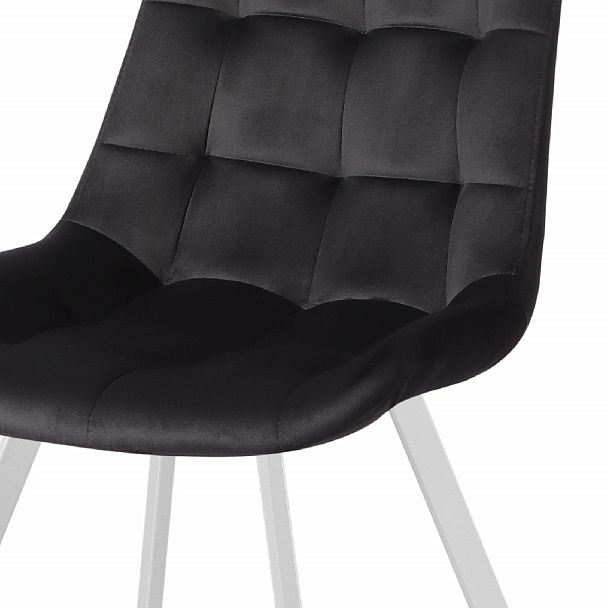 Стул поворотный Эйден М, черный H75/белый - Вид 7