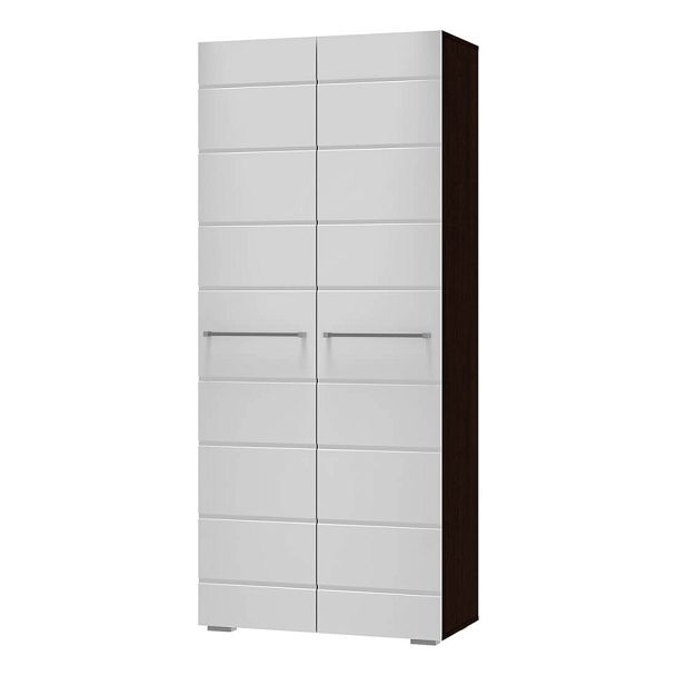 Гостиная "Милан ШК-43" венге/белый глянец - Вид 1