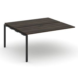 Concept Двойной наборный элемент рабочей станциии CN.DNRS-004 Дуб Мали/Металл Черный 1580*1480*750 - Фото предпросмотра