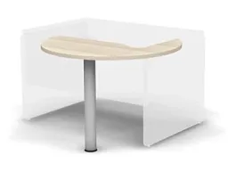 RAC017-10x9 ACCORD Сектор угловой правый (без опоры) 1000x900x750 Сосна Аланд - Фото предпросмотра