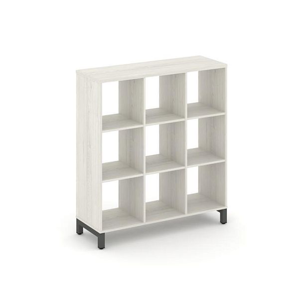 Стайл Проджект Каркас стеллажа 3 яр. SN.KS-330 Дуб Наварра/Металл Антрацит 1121*400*1248 - Вид 1