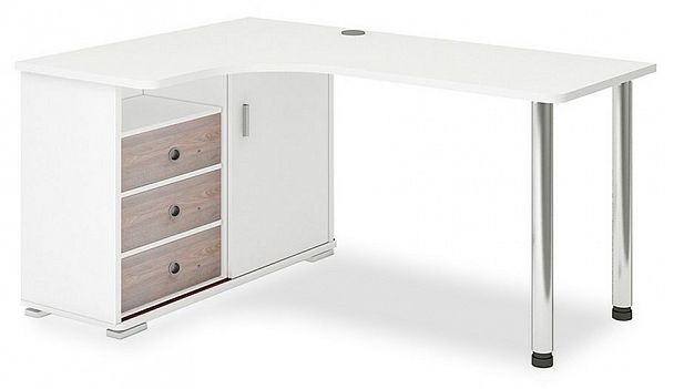 Стол письменный Домино СР-165СМ Белый/Нельсон левый - Вид 1