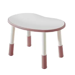 Стол детский BRABIX KIDS CT-002, растущий, 2-8 лет, растущий, пластик белый + розовый, 533295 - Фото предпросмотра