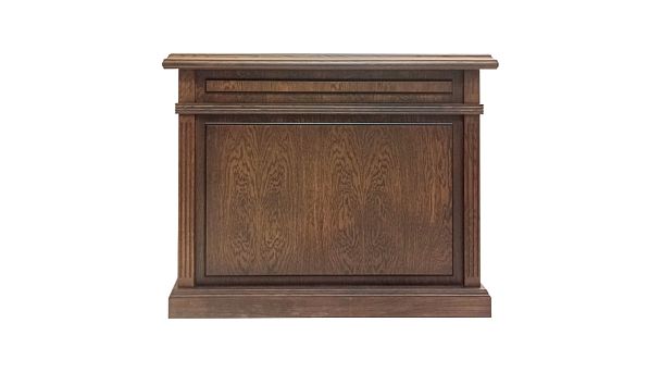 Креденция 4 двери Ministry 220,5x55x88 дуб шоколад - Вид 21