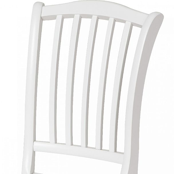 Комплект деревянных стульев с жестким сиденьем Элин Белый, 2 шт. - Вид 6