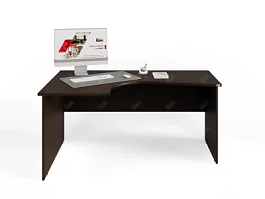 UNITY PC4-16 L ВЕНГЕ Офисный стол угловой Левый 1600х1100х750 - Фото предпросмотра