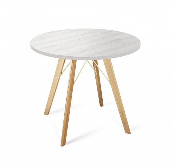 Стол Sheffilton SHT-TU9/TT 80 ЛДСП прозрачный лак/сосна касцина - Вид 2