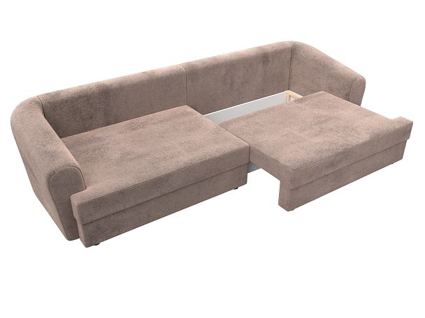 Диван прямой Милтон Велюр бежевый - Вид 7