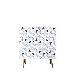 Комод Berber две дверки малый 36 принт арт BB38/Print_36 - Фото предпросмотра