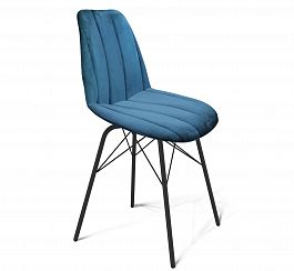 Стул Sheffilton SHT-ST29-C1/S64 морская глубина/черный муар - Фото предпросмотра