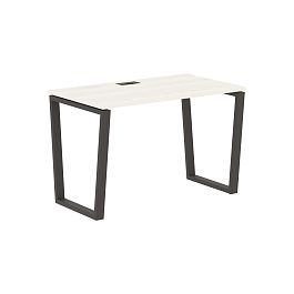 Стол прямой EVST 1167 Ясень Траун/Мокко 1160х670х750 EDIS - Фото предпросмотра
