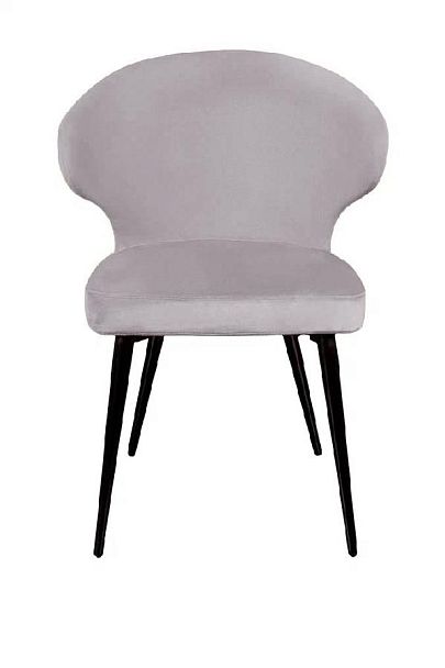 Стул Richard, бархат светло-серый 26 - Вид 2