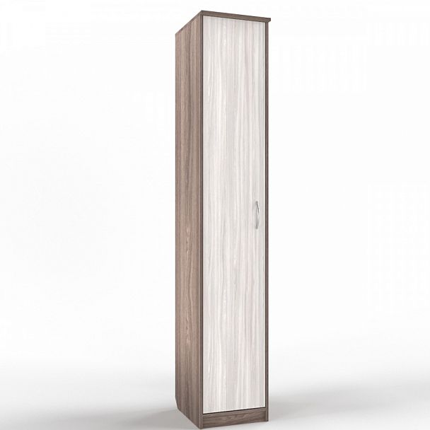 "Белла" пенал (400х2120х470) ясень шимо/дуб атланта (снято с про-ва) - Вид 1