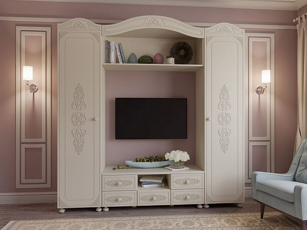 Шкаф для белья Ассоль плюс АС-53К - Вид 2