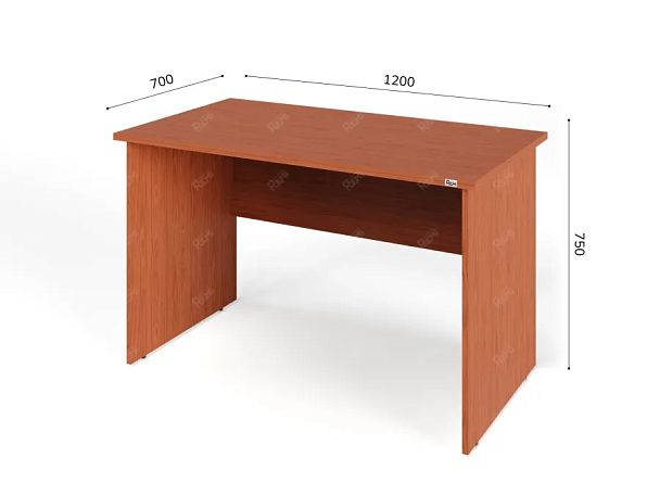 ЛАЙТ / LIGHT RLG002-12x7 Прямоугольный стол 120x70x75 Орех Итальянский - Вид 2